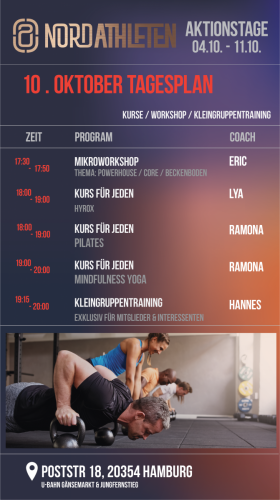 Tagesplan Aktionstage Vorlage 10.10