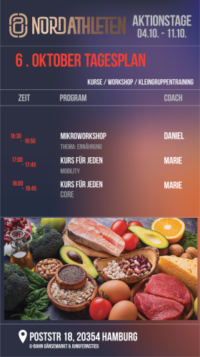 Tagesplan Aktionstage Vorlage 6.10