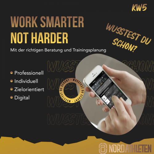 Wusstest du schon KW4 work smarter not harder V4